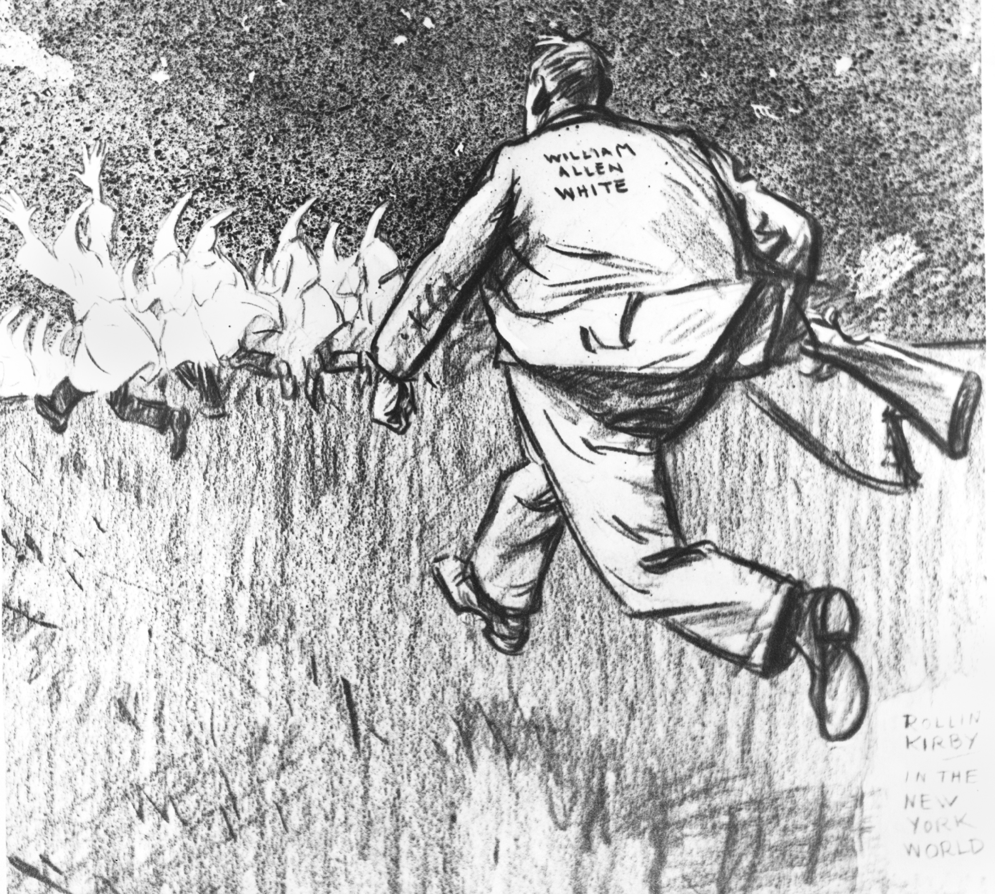 William Allen White and the KKK in Kansas: "A Real American Goes Hunting" Main Splash Image